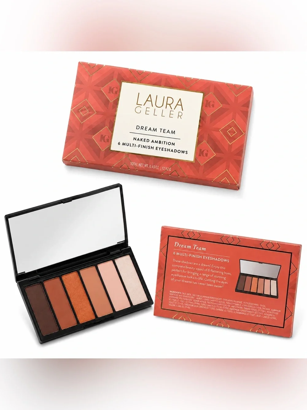 Laura Geller Dream Team Naked Ambition – 6 Multi-Finish Eyeshadow Palette